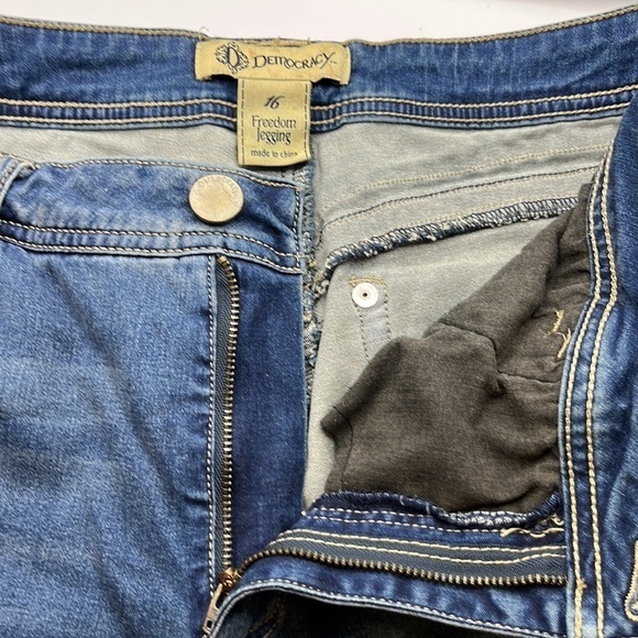 Democracy Freedom Jegging NWT High Rise Size 16 - Picture 16 of 16